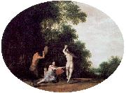 POELENBURGH, Cornelis van Nymphs and Satyr Spain oil painting artist